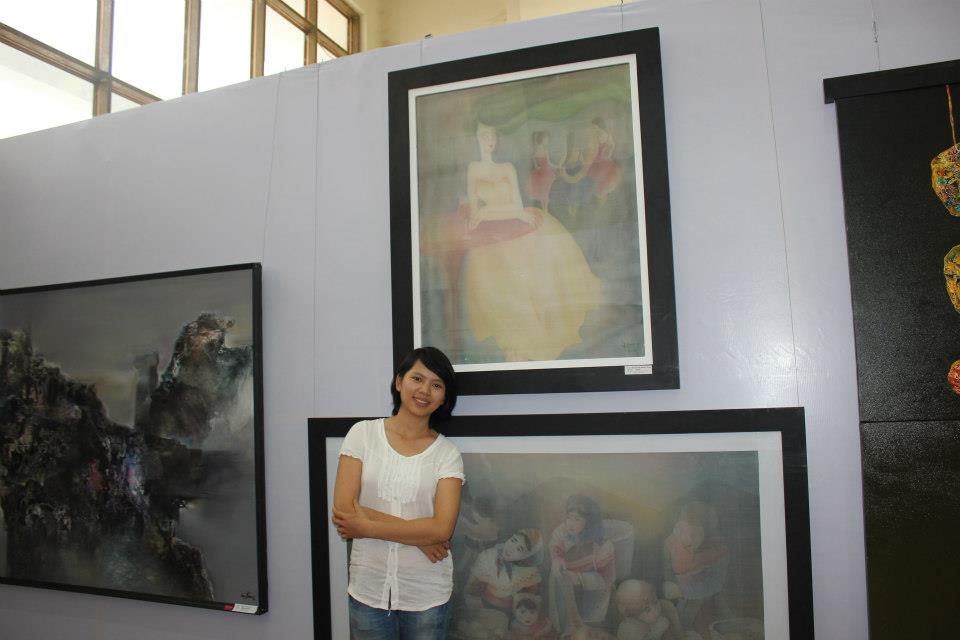 Nguyen Hoang Trang , Lotus Season II - ArtOfHanoi.com