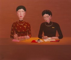 Nguyen Khac Chinh, Office's works 1 - ArtOfHanoi.com