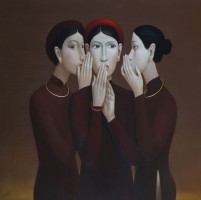 Nguyen Khac Chinh, Gossips 2 - ArtOfHanoi.com