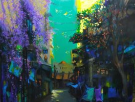 Duong Viet Nam, Summer Night - ArtOfHanoi.com