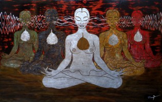 Nguyen Hoang Trang , Meditation Mind 13 - ArtOfHanoi.com