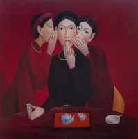Nguyen Khac Chinh, Gossips 1 - ArtOfHanoi.com