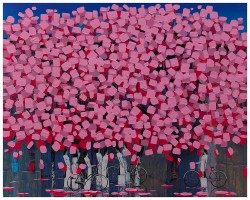 Xuan Khanh, Cherry Blossom - ArtOfHanoi.com