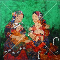 Dang Manh Ha, Talk of Mothers - ArtOfHanoi.com