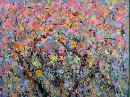 Nguyen Quang Tuan, Spring Flowers - ArtOfHanoi.com