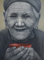Vu Hai, Red Bowl - ArtOfHanoi.com