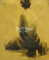 Phuong Quoc Tri, Golden Nude - ArtOfHanoi.com