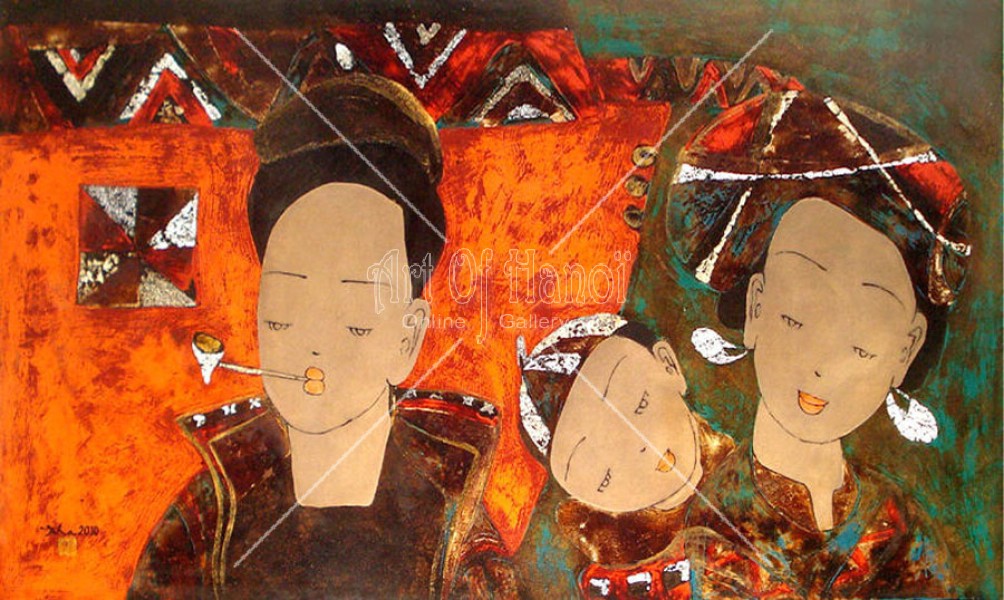 Dang Manh Ha the Vietnamese art painting gallery